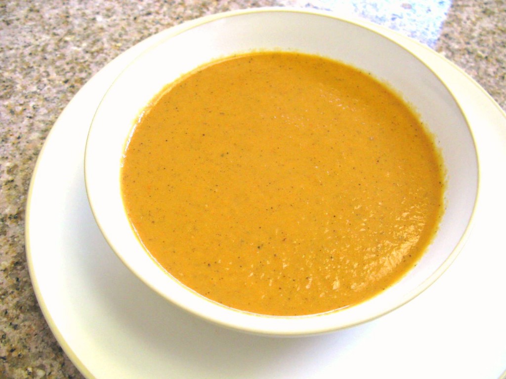 Dr. Marcus Ettinger's Roasted Red Pepper and Tomato Soup