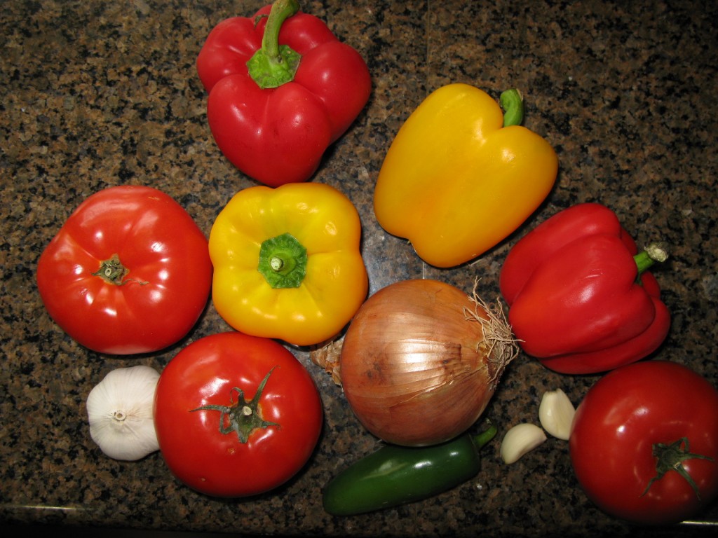 Roasted Tomato and Red Bell Pepper Soup 