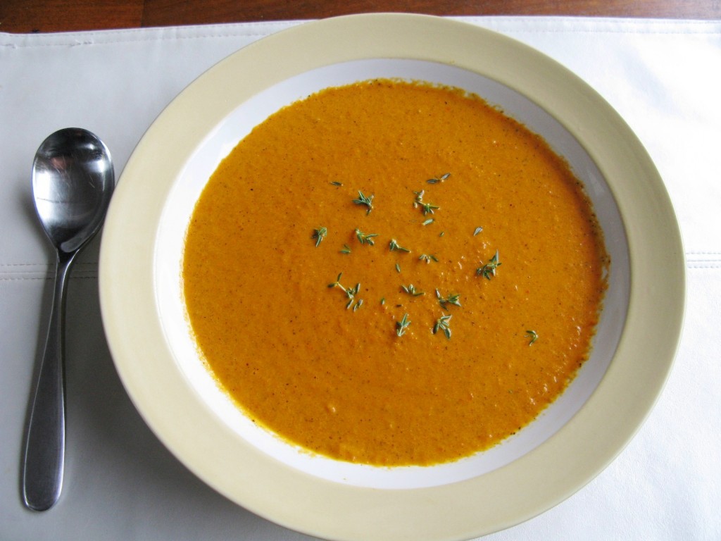 Dr. Ettinger's Roasted Tomato, Red and Yellow Bell Pepper Soup