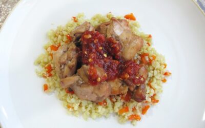 Asian Seasoned Cauliflower Rice